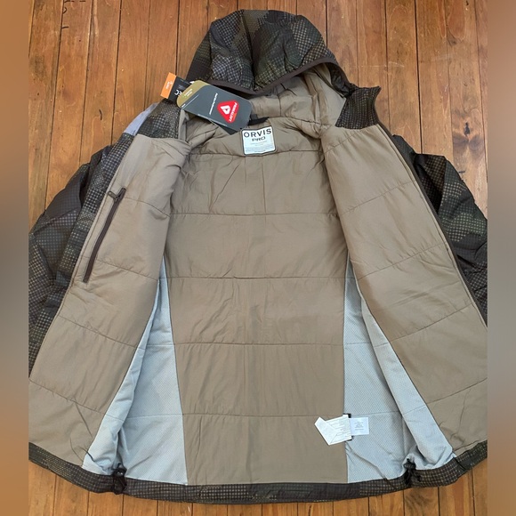 Orvis Pro Insulated Hoodie Mens Small Camo - Picture 5 of 16